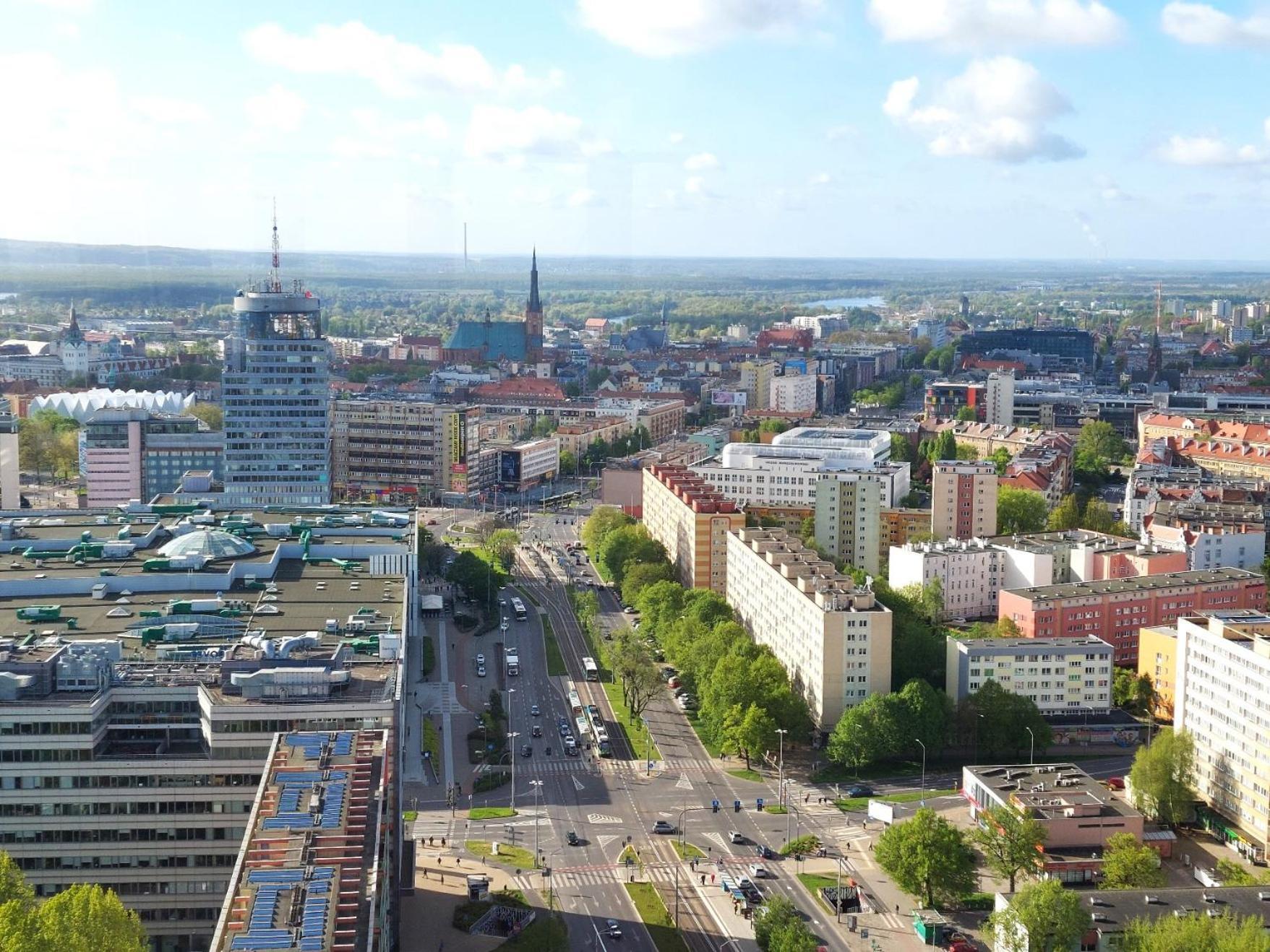 Hanza Tower Stett-Inn Business & Holiday Szczecin Zewnętrze zdjęcie