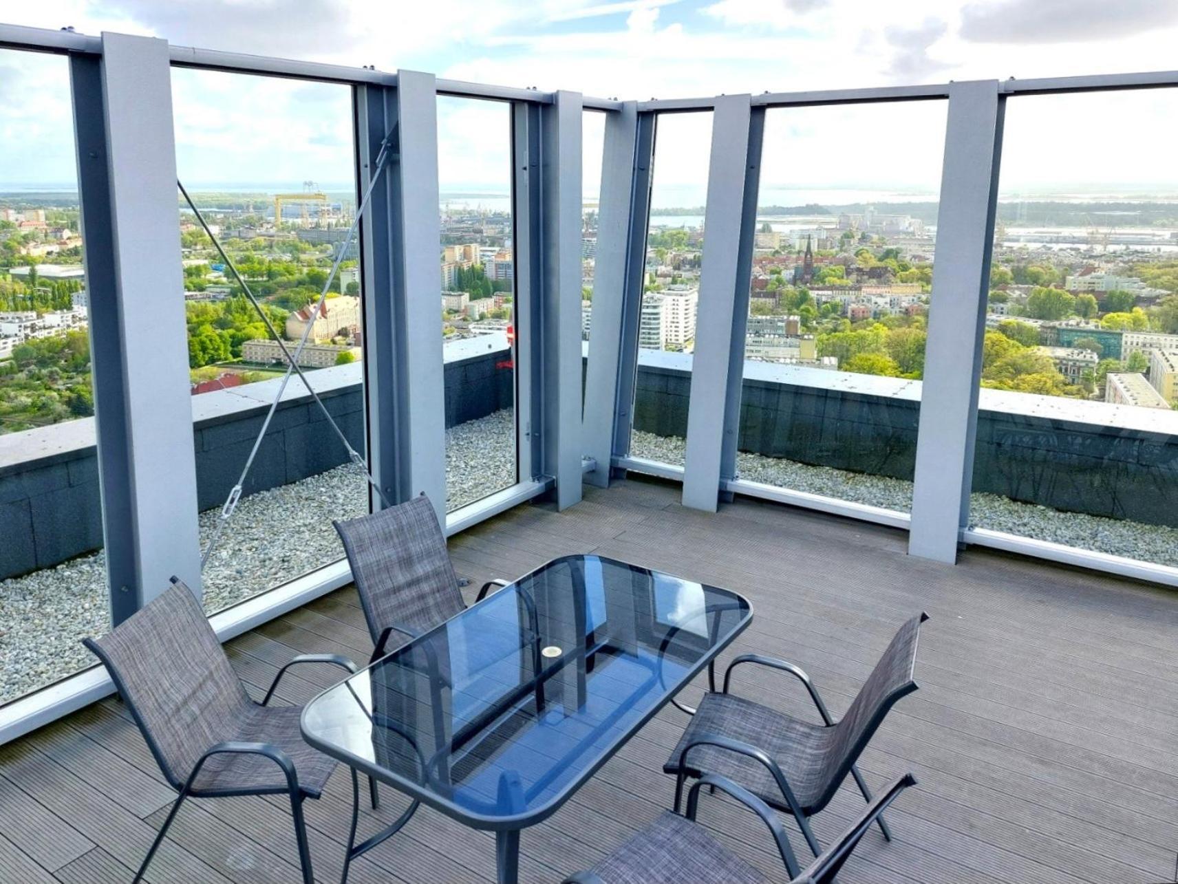 Hanza Tower Stett-Inn Business & Holiday Szczecin Zewnętrze zdjęcie